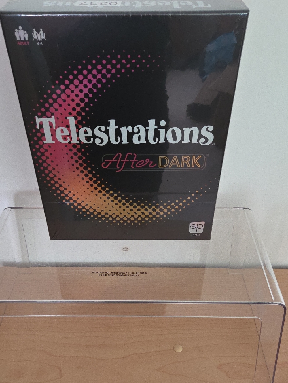 OP Games NIB Telestrations Adult Game, 4-6 Players